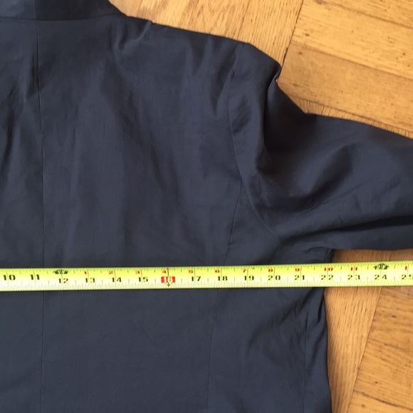 NEW Eileen Fisher Black Ramie Long Jacket Size 12 - Picture 3 of 10